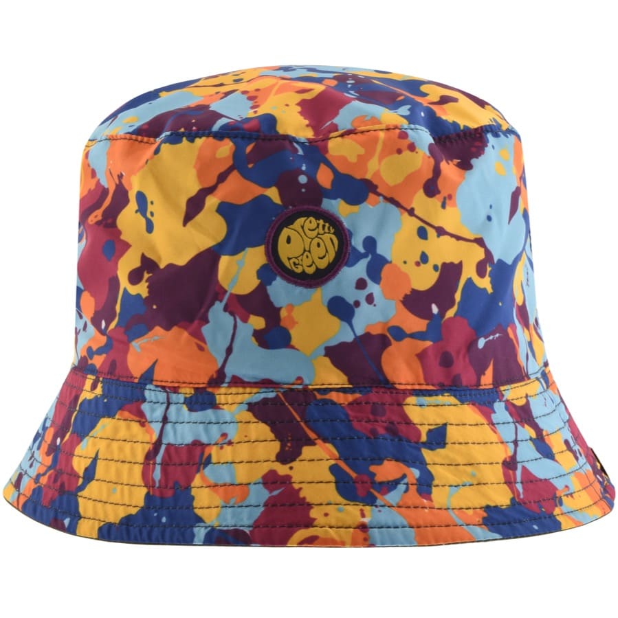 Alternative Image for ProductPretty Green Reversible Camo Bucket Hat Green2